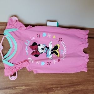 Minnie mouse 18 month romper